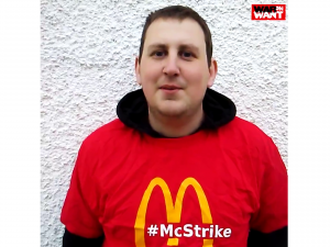 fast food strike uk